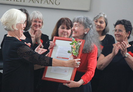 Bild: Kunstdruck Erich Kraft, Begegung in Gelb II